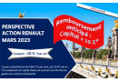 Remboursement CAPITAL + COUPON de 10 % - Perspective action Renault mars 2023