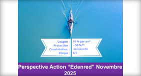 Perspective action Edenred novembre 2025 - 10 % -  Ouvert