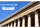 Logo PERSPECTIVE action AXA mars 2022 - Remboursé + coupon 8,52 %*