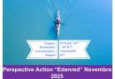 Logo Perspective action Edenred novembre 2025 - 10 % -  Ouvert